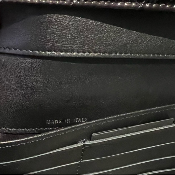 NEW CHANEL Black Long Quilted Patent Leather Wallet (NIB) - Picture 10 of 10